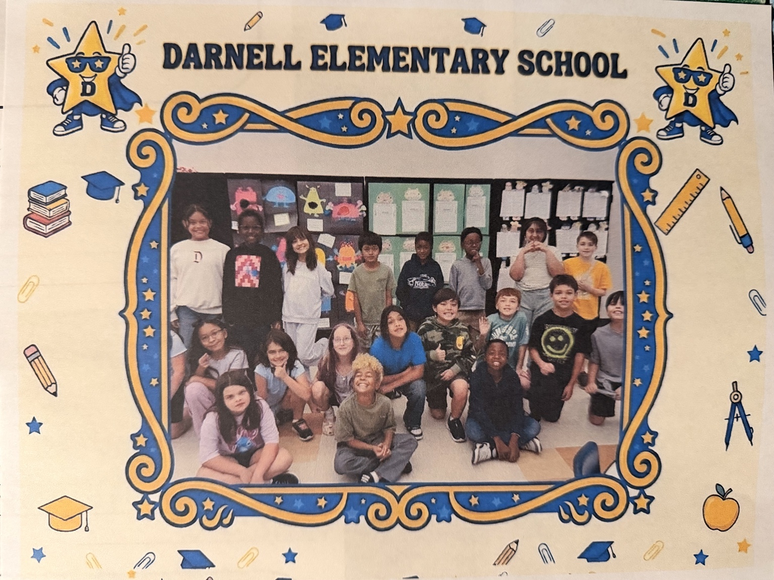 Student thank-you letters and first responder appreciation project, photo 1