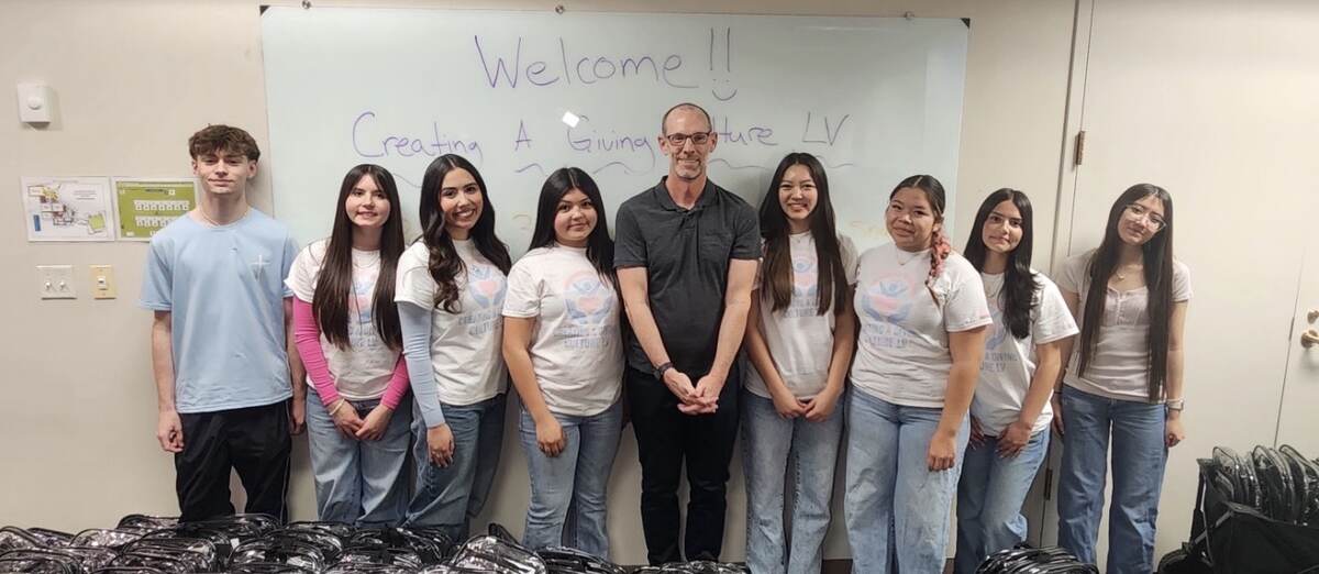 Creating a Giving Culture LV youth volunteers and community partners